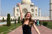 Full Day Private Taj Mahal Tour by Superfast Train from Delhi