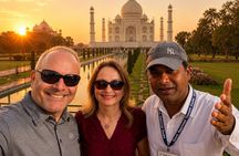 Luxury All-Inclusive Sunset Taj Mahal & Agra Fort Private Tour