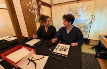 Immersive Japanese Calligraphy Experience near Tokyo Skytree