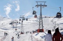 Valle Nevado : Gondola, Resort and Snow from Santiago