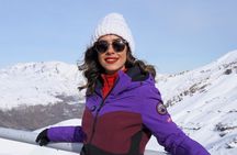 Valle Nevado : Gondola, Resort and Snow from Santiago