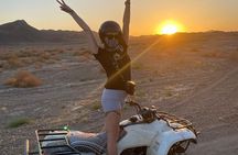 Marsa Alam Sunset Quad Safari with Camel Ride, BBQ Dinner