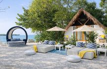 Beach Club Dharma in the Rosario Islands in Cartagena