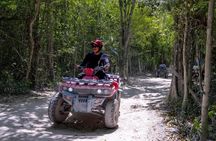 Off Road ATV Tour with Caverns, Cedral & Beach Time with Transfer