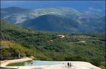 Monte Albán and Teotitlán del Valle and Hierve el Agua y Mezcal.
