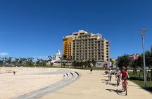 Okinawa Seaside Cycling Bike Tour in Chatan Pick-up available
