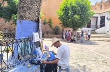Painting class with a local