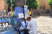 Painting class with a local