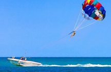 Parasailing plus a visit to the artisan market