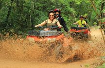 ATV Adventure Tour Zipline and Cenote Swim in Playa del Carmen