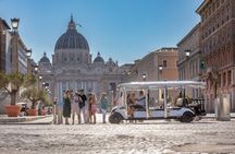 Rome Golf Cart Tour Hidden Gems with Coffee & Gelato