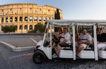 Rome Golf Cart Tour Hidden Gems with Coffee & Gelato