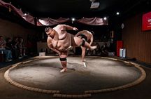 Shibuya Sumo Show with Drink and Photo in Tokyo