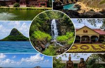 Waimea WaterFalls & Oahu Circle Island Tour with Byodo-In Temple