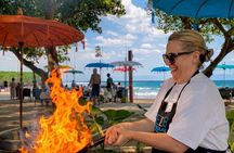 Nusa Dua Beachfront Bali Cooking Class, Market Tour, Free Pick Up
