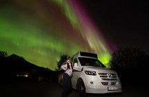 Tromso Northern Lights Glass Minibus Tour with Dinner