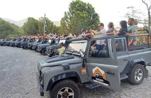 Alanya Night Safari with Jeep Adventure Boat Trip and Dinner