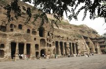 Beijing-datong yungang grottoes hanging temple with train ticket