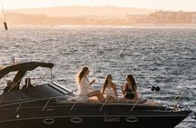 Luxury Black Yacht Arch Snorkel and Sea of Cortez
