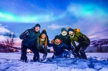 Arctic Fun Night: Toboggans, Mini ski, Campfire & Aurora Cinema