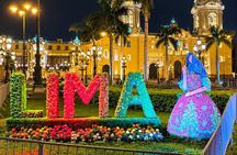 Lima de Noche : Catacombs, Show of Lights in Water with Pickup hotel