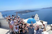 Santorini Shore Excursion: Oia, Blue Dome & Black Beach