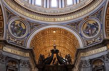 Vatican: St Peter Basilica Audio Guide With Dome climb