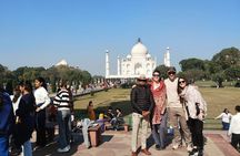 Jaipur: Private Taj Mahal Sunrise, 5-Star Breakfast at Marriott