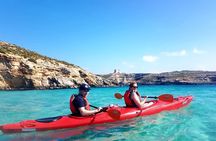 Blue Lagoon Adventure by Kayak starting in Gozo