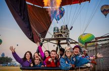 Balloon Flight + Mexico City Pickup + Cave Breakfast + Pyramids
