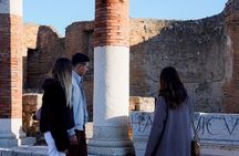 From Sorrento: Pompeii Skip-the-Line tkt, Train Tkt & Guided Tour