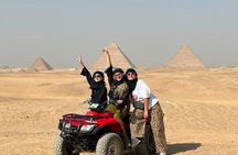 Half-Day Private Giza Pyramids Tour with ATV & Felucca