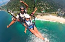 Paragliding flight in Rio de Janeiro