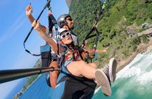 Paragliding flight in Rio de Janeiro