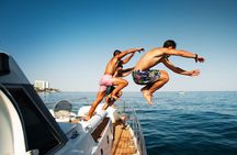Benalmadena dolphin watching on snorkel boat and drinks