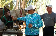 Horseback Riding in Mendoza through the vineyards and river with optional Asado.