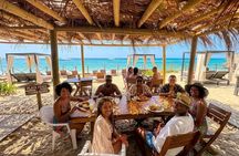 Cartagena tour isla grande beach club 5 parada almuerzo y guia