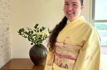 Japanese Kimono, Wagashi & Matcha Experience in Sapporo