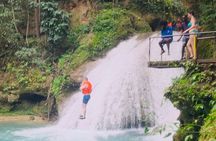 Ocho Rios Blue Hole and Bamboo Rafting