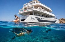 Cabo Adventure TwentyFive or Oceanus Sunset or Snorkel and Pickup
