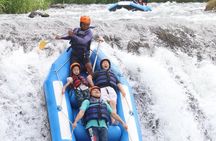 Rafting Telaga Waja River with optional transfer, zipline & lunch