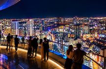 Osaka Night Tour Umeda Sky Building and Shinsekai District