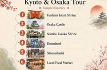 Kyoto Private Car Tours - Optional Nara or Osaka Add-Ons