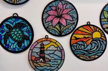 Suncatcher Glass and Resin Workshop in Kissimmee