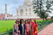 Jaipur: Private Taj Mahal Sunrise, 5-Star Breakfast at Marriott