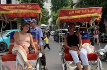 Private Hanoi Old Quarter Cyclo Tour with Street Food & Drinks