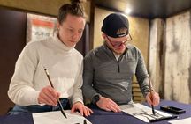 Private Japanese Zen Calligraphy Experience in Kyoto with Artist