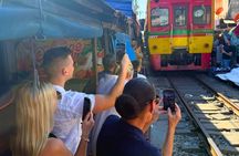 Private Bangkok City Highlights, Railway and Floating Markets