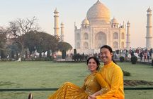 Private Taj Mahal, Agra Fort & Baby Taj Day Trip from Delhi