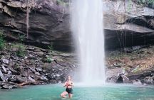 Kampot Waterfall Adventure with Nature Hiking Jungle and Swimming